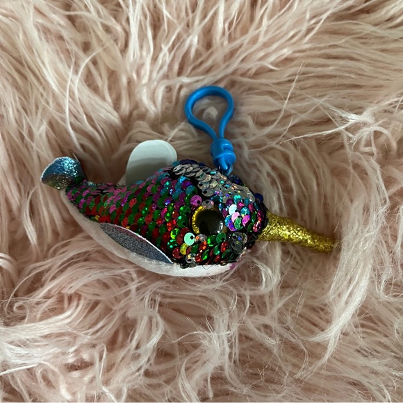 Ty “Calypso” flippables Limited Collection Norwal keychain - Picture 4 of 9